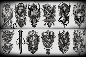 Sword tattoo idea