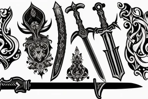 Sword tattoo idea