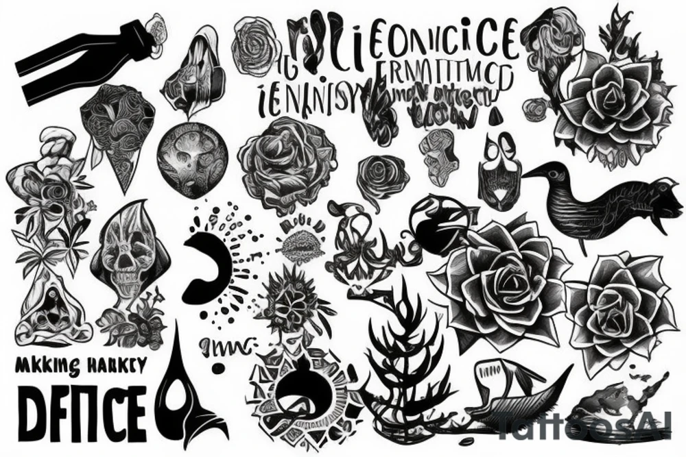 making a difference in humanity and the environment tattoo idea