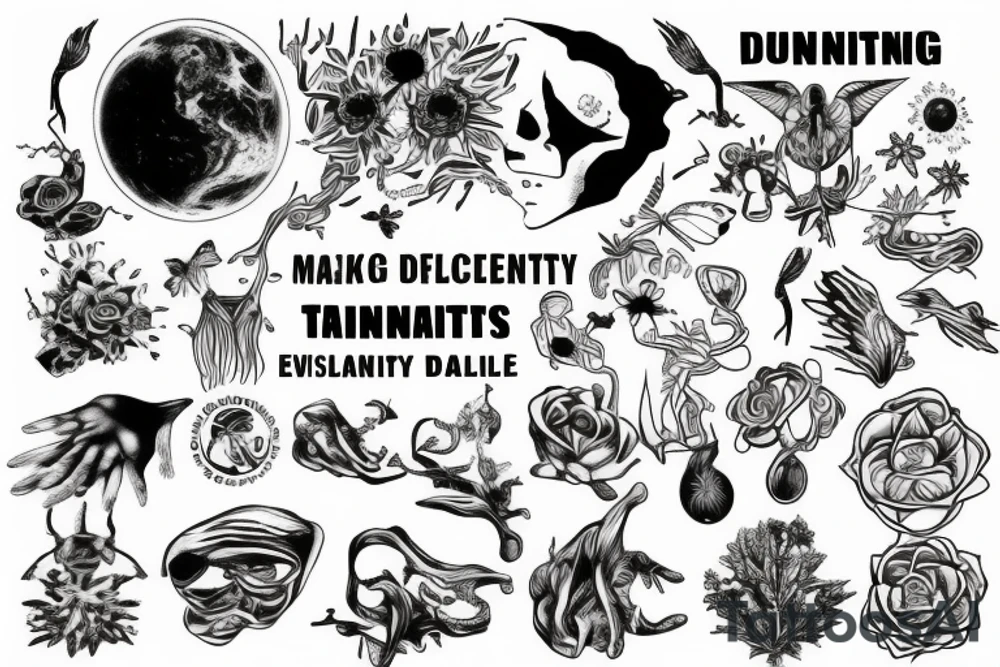 making a difference in humanity and the environment tattoo idea