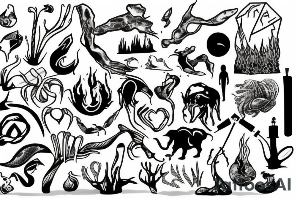 making a difference in humanity and the environment tattoo idea