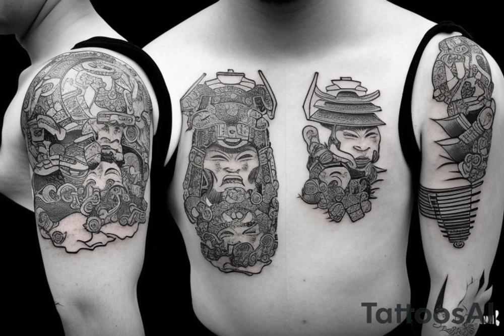 Samurai tattoo idea