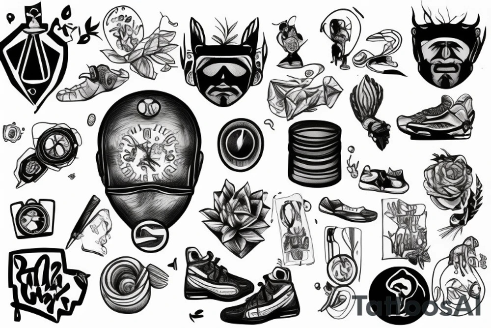 Runner tattoo idea