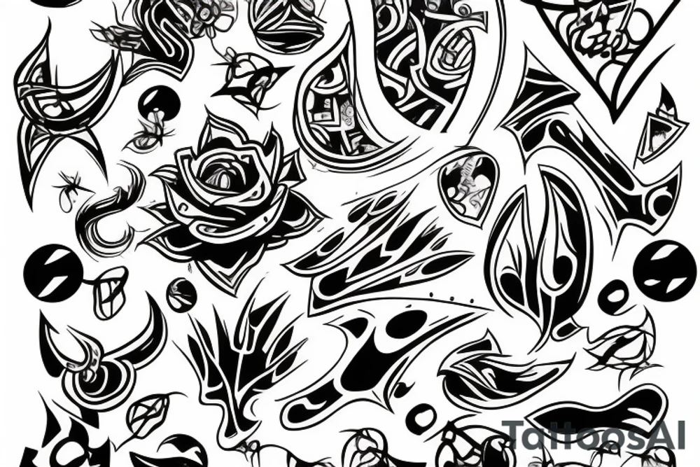 person running tattoo idea