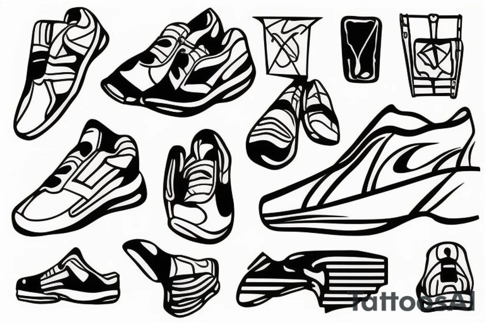runner tattoo idea