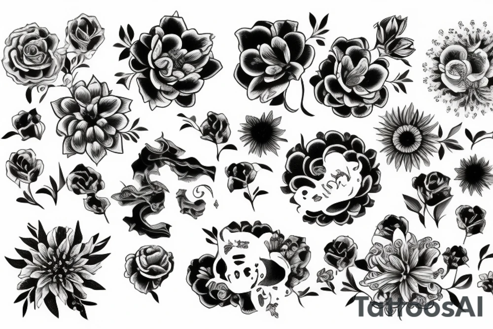 flowerworks tattoo idea