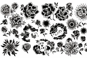 flowerworks tattoo idea