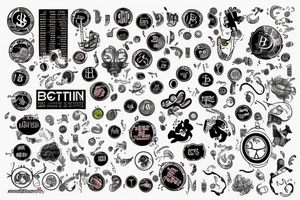 trading stocks or bitcoin, trading charts
arm sleve tattoo idea
