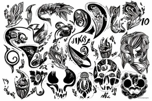 jsadskd tattoo idea