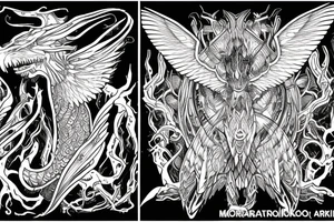 kralkatorrik mordremoth jormag soo-won primordus Zhaitan tattoo idea