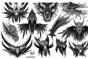 kralkatorrik mordremoth jormag soo-won primordus Zhaitan tattoo idea