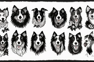 Border COllie tattoo idea