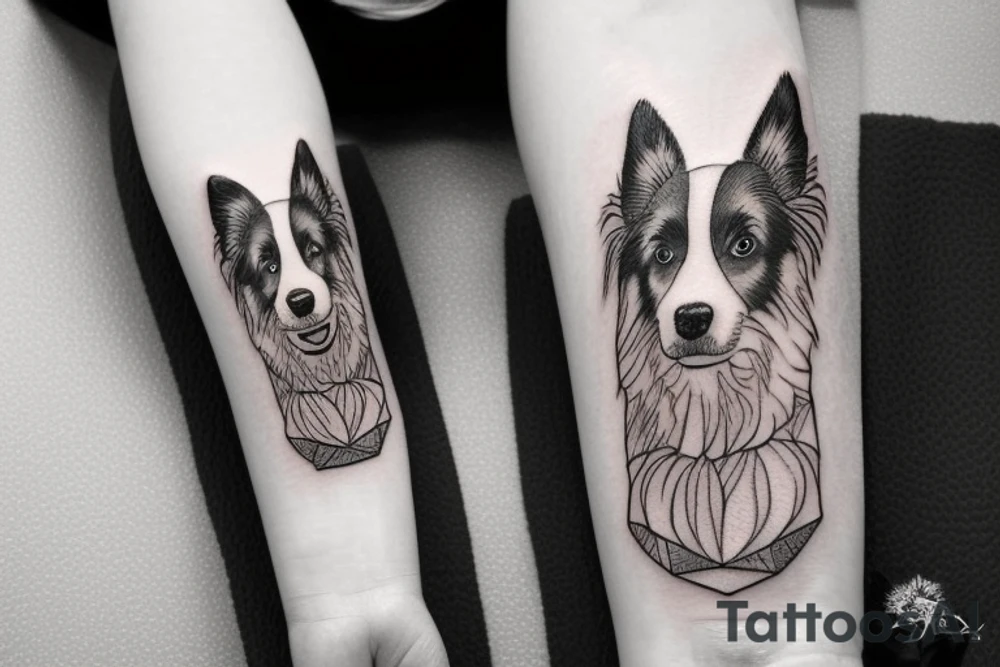 Border COllie tattoo idea