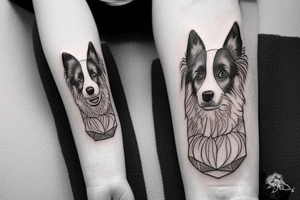 Border COllie tattoo idea