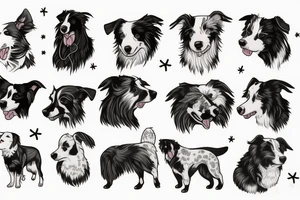 Border COllie tattoo idea