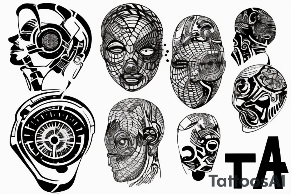 Studying Artificial intelligence tattoo idea