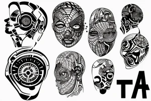 Studying Artificial intelligence tattoo idea