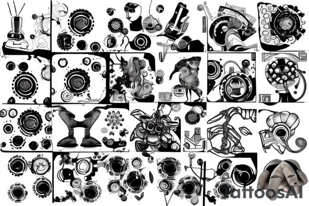 Studying Artificial intelligence tattoo idea