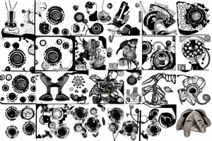 Studying Artificial intelligence tattoo idea
