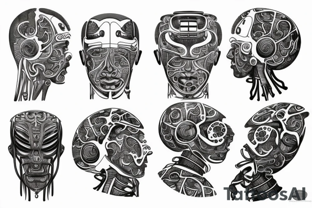 Studying Artificial intelligence tattoo idea