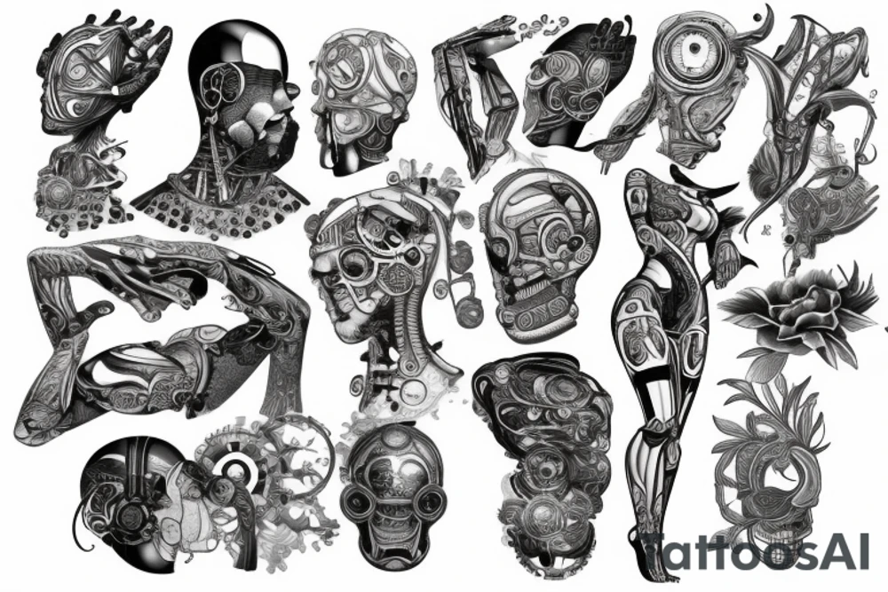 Studying Artificial intelligence tattoo idea