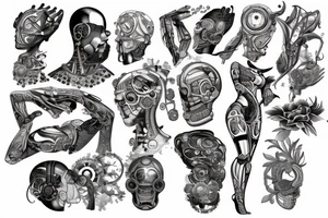 Studying Artificial intelligence tattoo idea