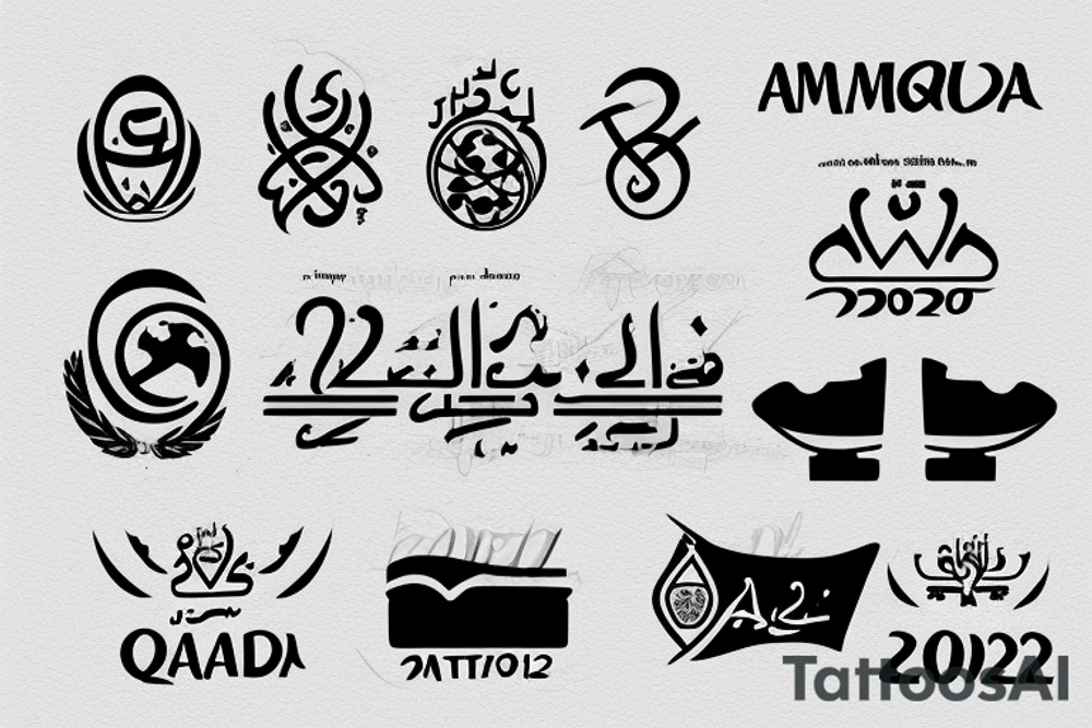 argentina world champion qatar 2022 tattoo idea