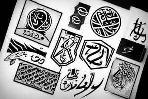 qatar 2022 tattoo idea