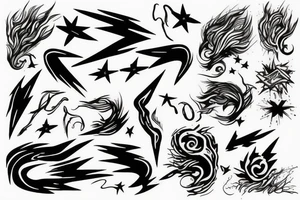 Lightning tattoo idea