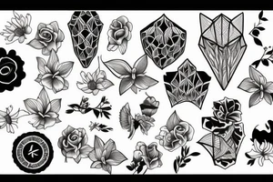 honeycomb tattoo idea