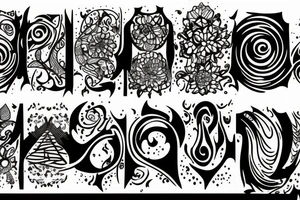 candle tattoo idea