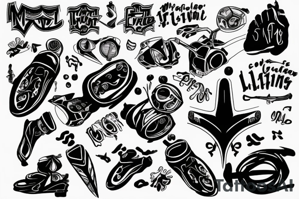 Coordination in handwriting. Gives reference to motor learning. fades on edges tattoo idea Coordination in handwriting. Gives reference to motor learning. fades on edges tattoo idea