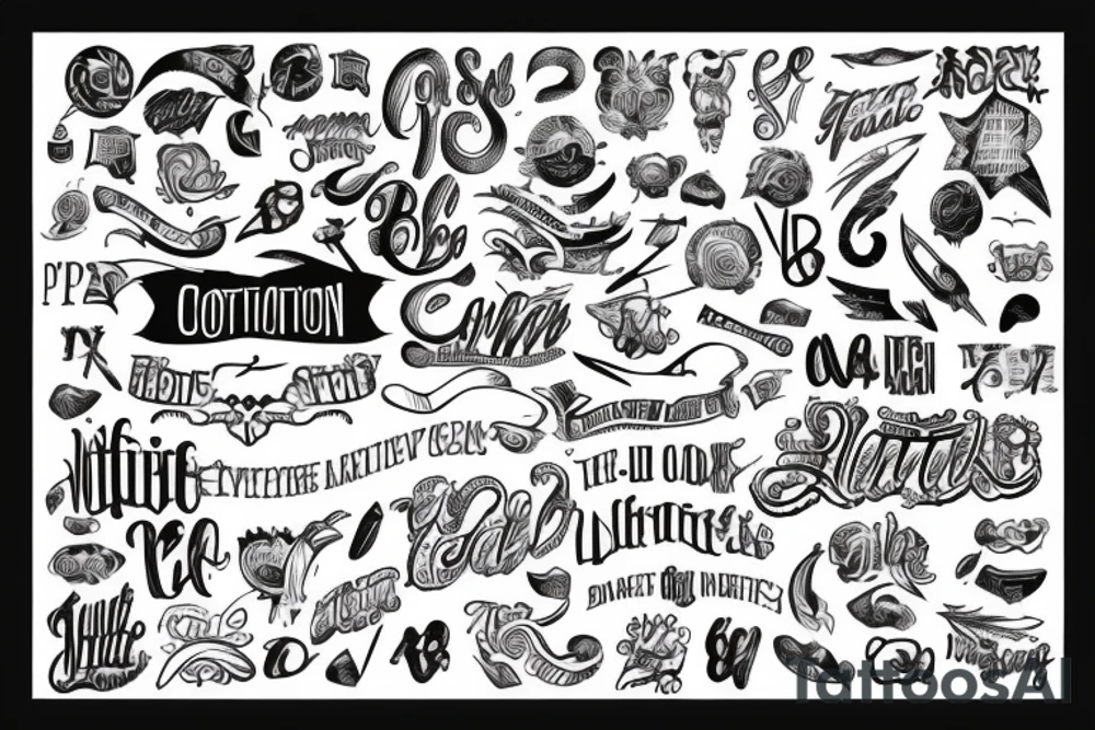 Coordination tattoo idea