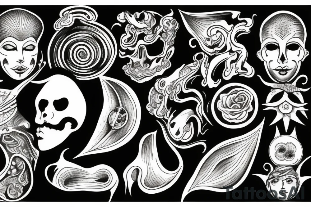 Balance in life tattoo idea