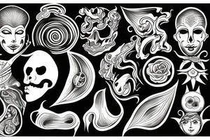 Balance in life tattoo idea