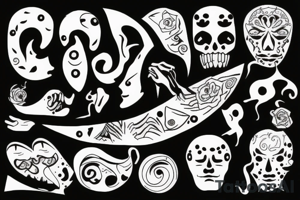 Balance in life tattoo idea