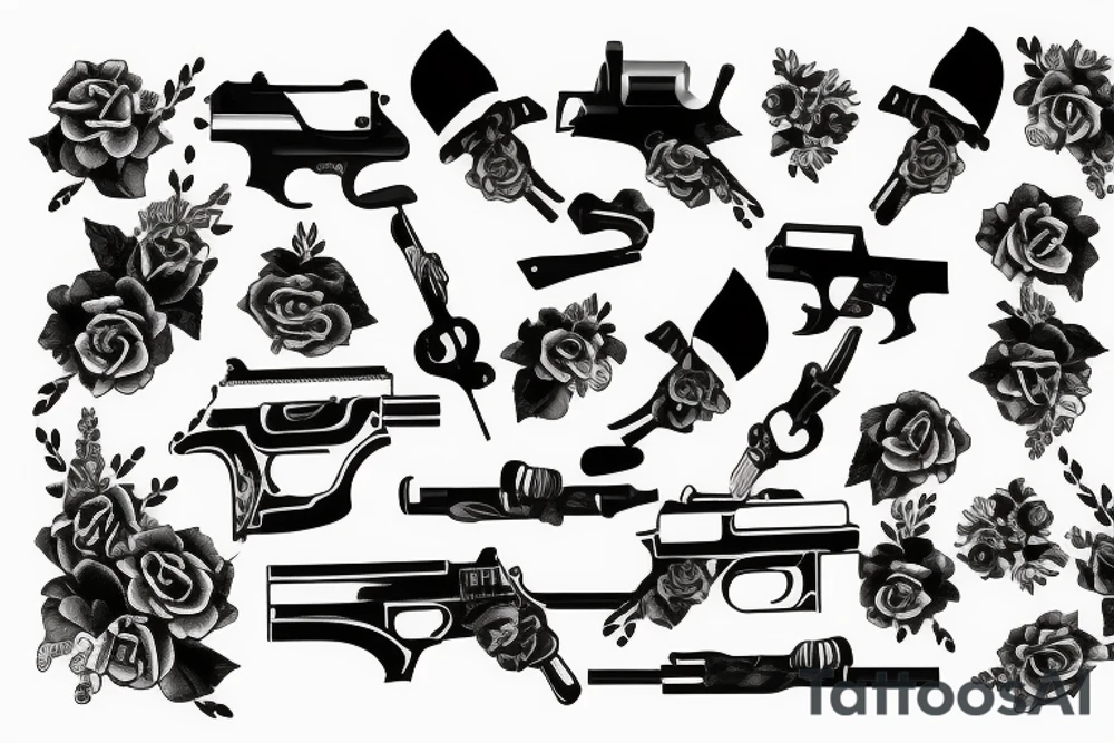 Guns n roses tattoo idea