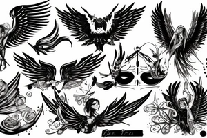 Icarus tattoo idea