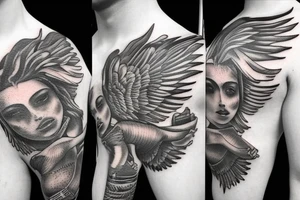 Icarus tattoo idea