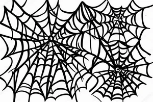 spider with a melting peace sign on its back tattoo idea
