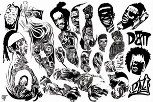 denzel curry tattoo idea