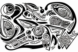 melt my eyez see your future tattoo idea