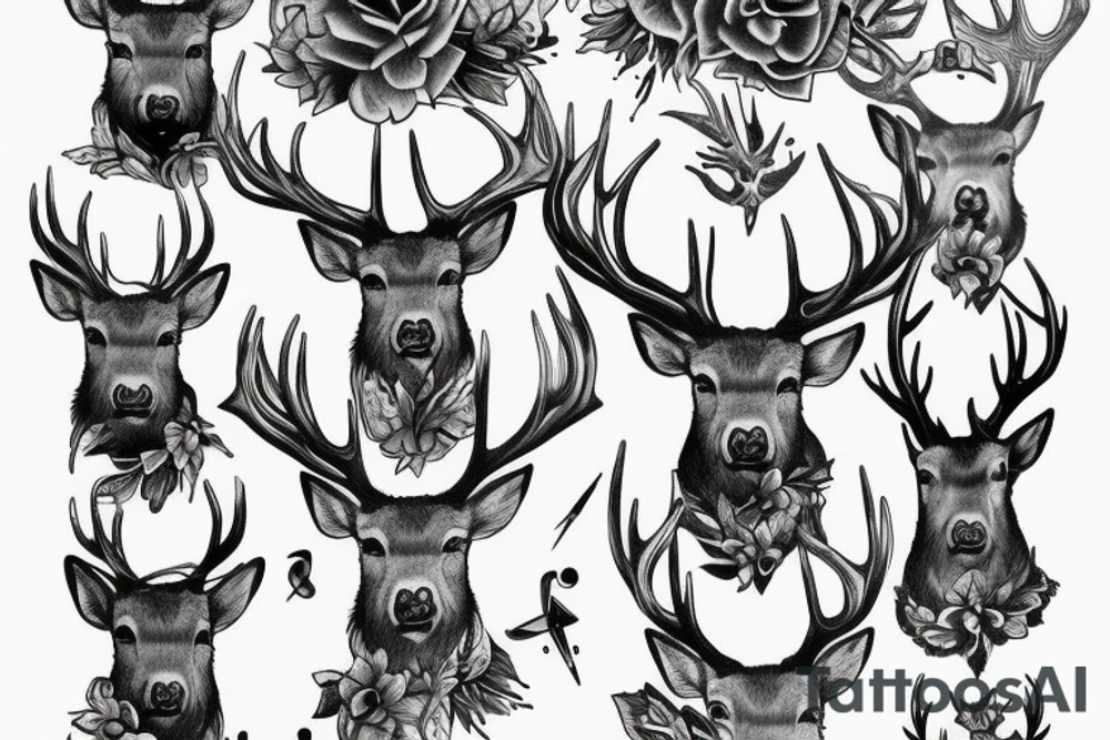 A Stag tattoo idea