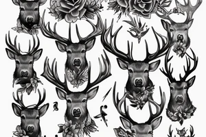 A Stag tattoo idea