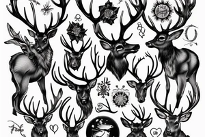 A Stag tattoo idea