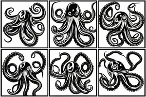 evil octopus tattoo idea