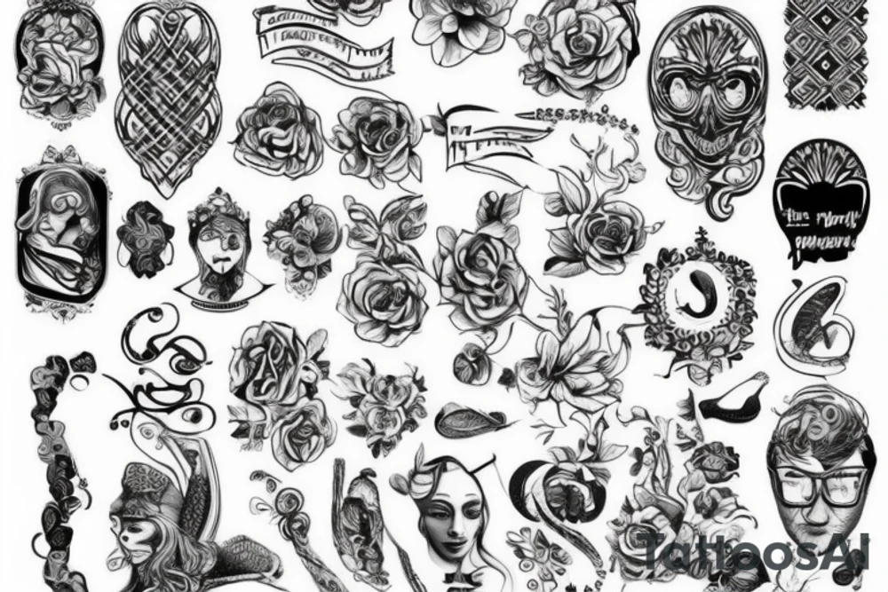 Эпичный титан в стиле древнегреческих богов tattoo idea