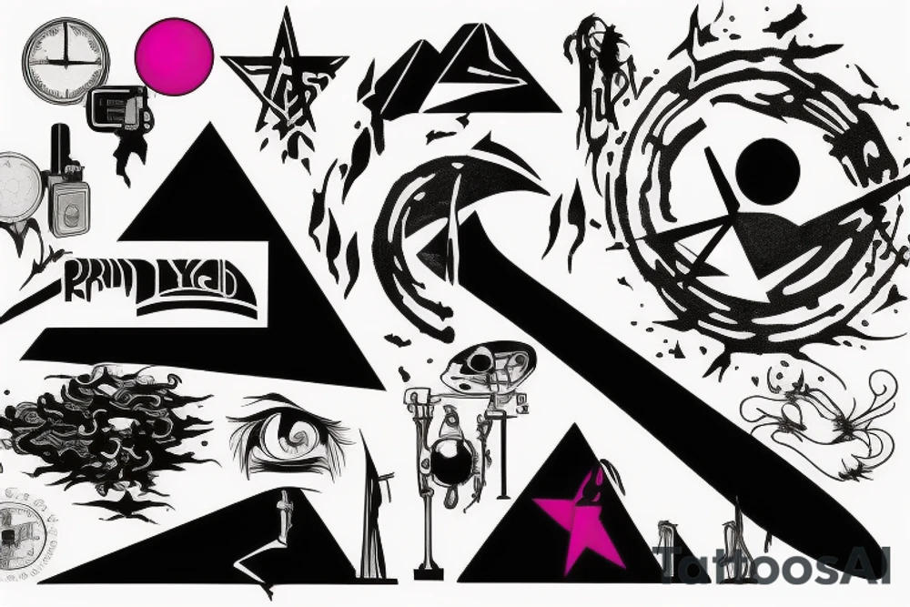 Pink Floyd tattoo idea