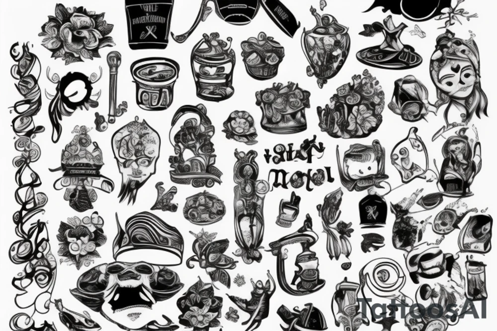 Два парных дракона  беззубик tattoo idea