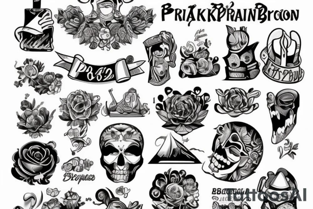 Два парных дракона  беззубик tattoo idea